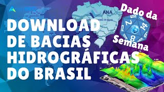 Rede de drenagem e bacia de contribuição no QGIS [upl. by Johnson]