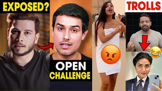 Nitish Rajput Exposed Dhruv Rathee😳 Flying Beast Trolls Ritu Rathee Influencer Crossed Limits… [upl. by Dolf]