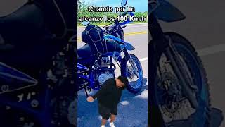 Cuando mi Moto Alcanza loS 100Kmh [upl. by Asen]