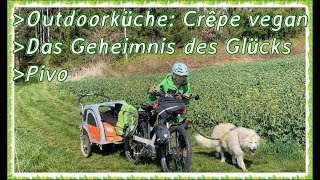 Mit dem Petego unterwegs Einfaches TrangiaRezept Crépe in Outdoorküche Pivo Geheimnis des Glücks [upl. by Nelubez]