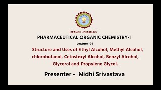 Pharmaceutical Organic Chemistry I  AKTU Digital Education [upl. by Thatch277]