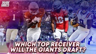 718  Will the Giants Draft a Wide Receiver at 6 [upl. by Areikahs128]