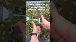 The Making of a Custom Japanese Camo Helmet Cover Pt1 camo airsoft japan helmet army [upl. by Eugine2]