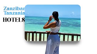 Where to stay in Zanzibar Tanzania Hotels and Beaches [upl. by Drucilla]