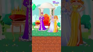 Good vs Evil Princess Who Deserves the Crown  Moral Lesson shorts viral fairytales [upl. by Daffie]