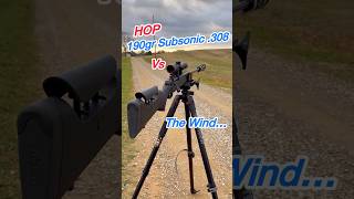 Amazing 308 Subsonic Vs The Wind HOPMunitions [upl. by Anoiek364]