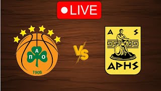 🔴 Live Panathinaikos vs Aris  Live Play By Play Scoreboard [upl. by Gellman]