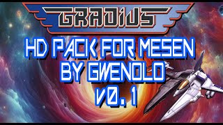 Gradius Mesen HD Pack v01 by Gwenolo [upl. by Hinda132]