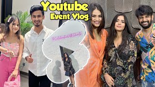 We went to YOUTUBE EVENT 🎈❤️ft Barbie PragatiVermaa [upl. by Nivac]