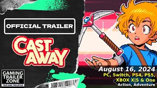 Castaway – Launch Date Reveal Trailer  August 2024 Release HD [upl. by Namqul]