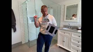 How to clean a bathroom with robots a practical HOBOT 2S and HOBOT Legee 7 review [upl. by Silenay]