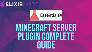 Complete Guide to Minecraft Server Plugin EssentialsX 2021 LATEST [upl. by Aamsa]