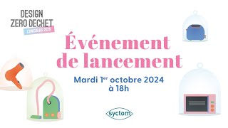 Lancement du Concours Design Zéro Déchet 2025 [upl. by Cleve]