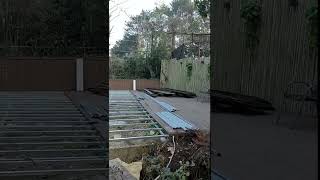 WPC decking installation！！！ [upl. by Rhoda]