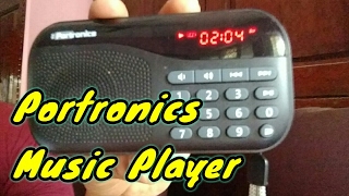 Portronics portable Music Player • Review [upl. by Mutz623]