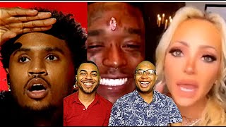 PopRoast Trey Songz Publicity Stunt Lil Uzis Hideous Piercing amp Courtside Karen [upl. by Benedicto]