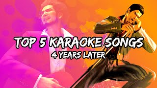 Revisiting My Top 5 Karaoke Songs in the Yakuza Series After 4 Years [upl. by Ewnihc]