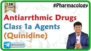 Antiarrthmic Drugs  Class 1a Agents Quinidine [upl. by Knowling839]