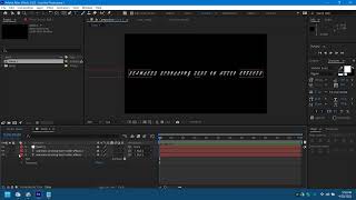 Text Seamlessly Looping Tutorial In After Effects  4k  By CD [upl. by Petuu]