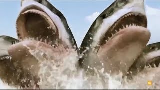 All Creature Effects 8 5Headed Shark Attack [upl. by Laerol]