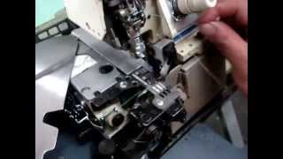 Juki MO2516 6 thread overlock Merrow demo [upl. by Kovacs410]