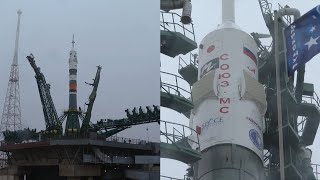 Soyuz MS20 ready for launch [upl. by Dahraf]