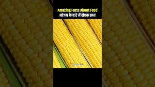 Top 10 Amazing Facts About Food 🌽😱 Mind Blowing Facts In Hindi  Random Facts Food Facts  shorts [upl. by Riha1]