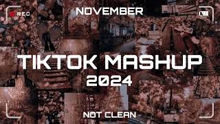 Tiktok Mashup November 💗2024💗 Not Clean [upl. by Husch]