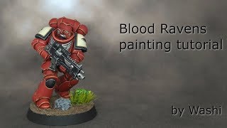 Blood Ravens painting tutorial  How to paint Blood Ravens [upl. by Aneetsirhc984]