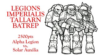 Legions Imperialis BatRep Three Clash of Columns [upl. by Ysor]