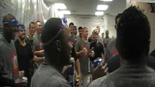 Akron Aeros 2009 Eastern League Champs Clubhouse Celebration Pt 2 [upl. by Artied]