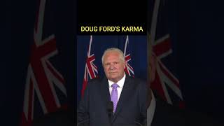 Ontario premier Doug Ford defends ODSP swallows a bee [upl. by Nednil]