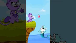 Which Mermaid Will Choose Catnap  Poppy Playtime Chapter 3 Animation shorts [upl. by Nessaj806]