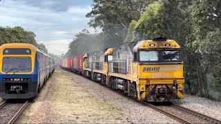 NR34  NR48  NR65  6BM4 passing Metford  191024 [upl. by Trebmer]