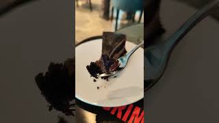 Chocolate indulgence cake from crimson cup cafe [upl. by Yelroc]