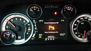 Ram 1500 EcoDiesel Cold Start 25°C [upl. by Kenney]