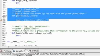 PyQt4 Model View Tutorial Part 041 [upl. by Spring]