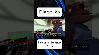 PART 2 Diabolika Hosts A Debate on ultraradio voiceacting ultrakill [upl. by Hterrag]