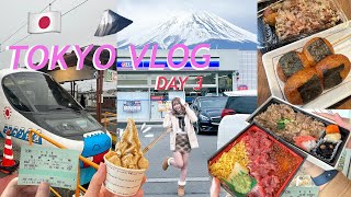 Fuji 2024 นั่งรถไฟไปKawaguchiko มุมฮิตLawson ขึ้นเจดีย์แดง  Tokyo Vlog Day3 japanfujikawaguchiko [upl. by Daphne]