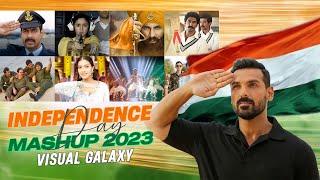 Independence Day Mashup  Visual Galaxy  Patriotic Mashup Songs  2023  15 August  Jai Hind 🇮🇳 [upl. by Upton]