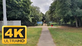 4K walk Stockley Park and Lake Farm Park Hayes West London [upl. by Ackler242]