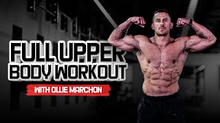 Full Upper Body Session  Train With Me [upl. by Bil629]