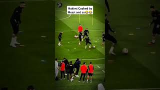 Hakimi Cooked by Messi MbappeNeymar amp Ramos😂😂 football messi neymar mbappe shorts funny [upl. by Ahsenit443]