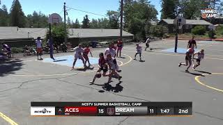 Court 2 WNBA Finals  Aces vs Dream NCSTV Summer Basketball Camp LIVE 61424 [upl. by Leona]