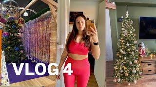 Oliebollen eten Kerstshow Intratuin Shopping haul en Kerstboom opzetten  VLOG 4 [upl. by Idoj50]