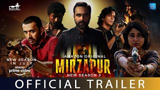 MIRZAPUR S3  Official Trailer  Pankaj Tripathi Ali Fazal Vijay Varma  Amazon Original  22JUNE [upl. by Eirrej]