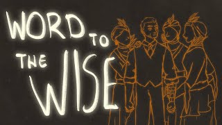 Word to the Wise Animatic  HADESTOWN OBCR [upl. by Leandra]