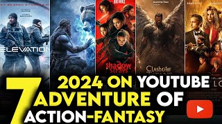 Top 7 New Hollywood Movies In Hindi Dubbed 2024  Available On Youtube  2024 Hollywood Movies Hindi [upl. by Noxaj]