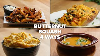 Butternut Squash 4 Ways [upl. by Sirtimed]