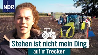 Amelie rotiert bei der entschleunigten Ernte  Aufm Trecker Folge 26  NDR [upl. by Drallim]